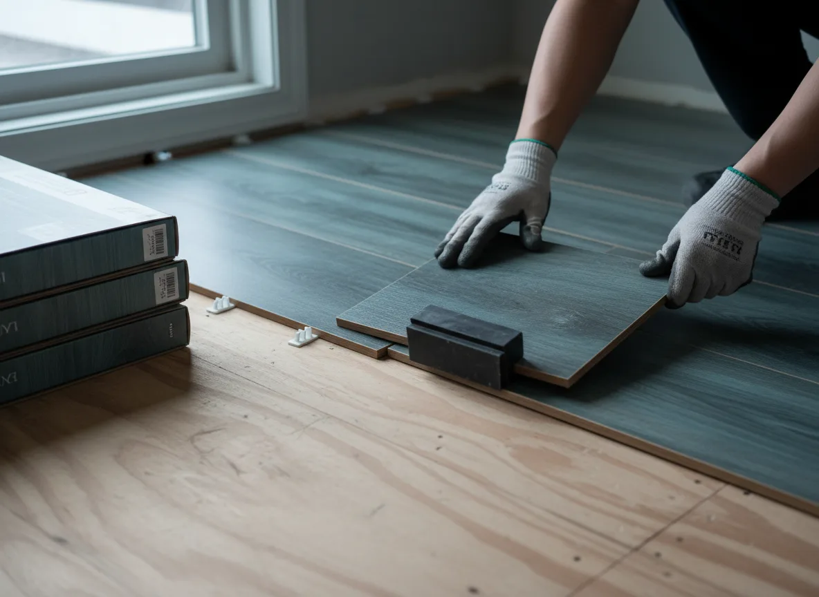Luxury Vinyl Plank Installation company in Coolidge, KS